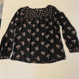 Loft Floral Pattern Blouse
